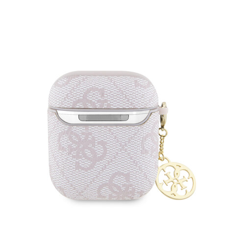 Guess Guess Airpods - Airpods 2 Case - 4G - Heart Charm - Rosa Guess Guess Airpods - Airpods 2 Case - 4G - Heart Charm - Rosa