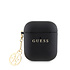 Guess Airpods - Airpods 2 Case - Saffiano - Circle Charm - Noir Guess Airpods - Airpods 2 Case - Saffiano - Circle Charm - Noir