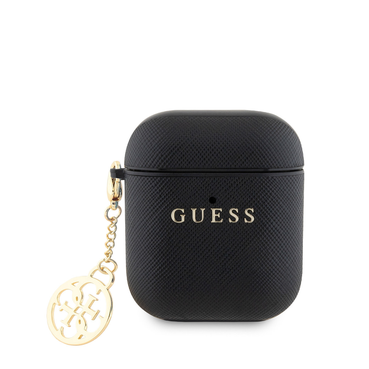 Guess GUA3SASMP AirPods 3 cover pink/pink Saffiano Script Metal