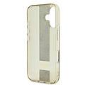 Guess Guess iPhone 16 Backcover hoesje IML 4G Stripe - Bruin