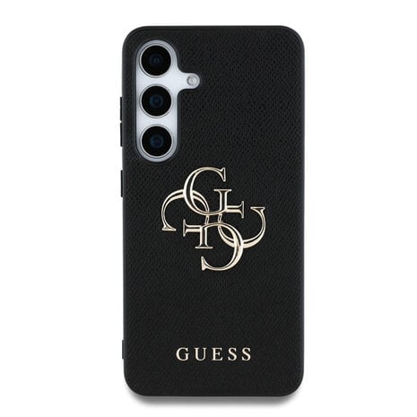 Guess Guess Galaxy S25 Plus Back cover coque - Grained - Big 4G Logo - Noir Guess Guess Galaxy S25 Plus Back cover coque - Grained - Big 4G Logo - Noir
