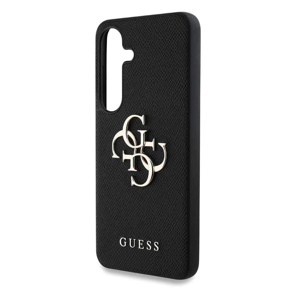 Guess Guess Galaxy S25 Plus Back cover coque - Grained - Big 4G Logo - Noir Guess Guess Galaxy S25 Plus Back cover coque - Grained - Big 4G Logo - Noir