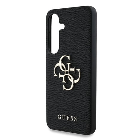 Guess Guess Galaxy S25 Plus Back cover coque - Grained - Big 4G Logo - Noir Guess Guess Galaxy S25 Plus Back cover coque - Grained - Big 4G Logo - Noir