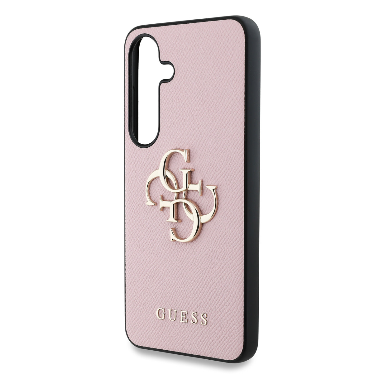Guess Guess Galaxy S25 Plus Backcover hoesje - Grained - Big 4G Logo - Roze, foto 5 van 6