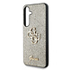 Guess Guess Galaxy S25 Back cover coque - Fixed Glitter - Big 4G Metal Logo - Or Guess Guess Galaxy S25 Back cover coque - Fixed Glitter - Big 4G Metal Logo - Or