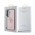 Guess Guess Galaxy S25 Back-Cover hul - Grained - Big 4G Logo - Rosa