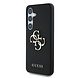 Guess Guess Galaxy S25 Backcover hoesje - Grained - Big 4G Logo - Zwart Guess Guess Galaxy S25 Backcover hoesje - Grained - Big 4G Logo - Zwart