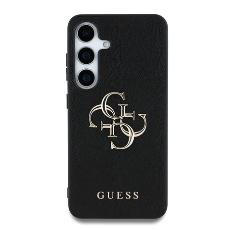 Guess Guess Galaxy S25 Back cover coque - Grained - Big 4G Logo - Noir Guess Guess Galaxy S25 Back cover coque - Grained - Big 4G Logo - Noir