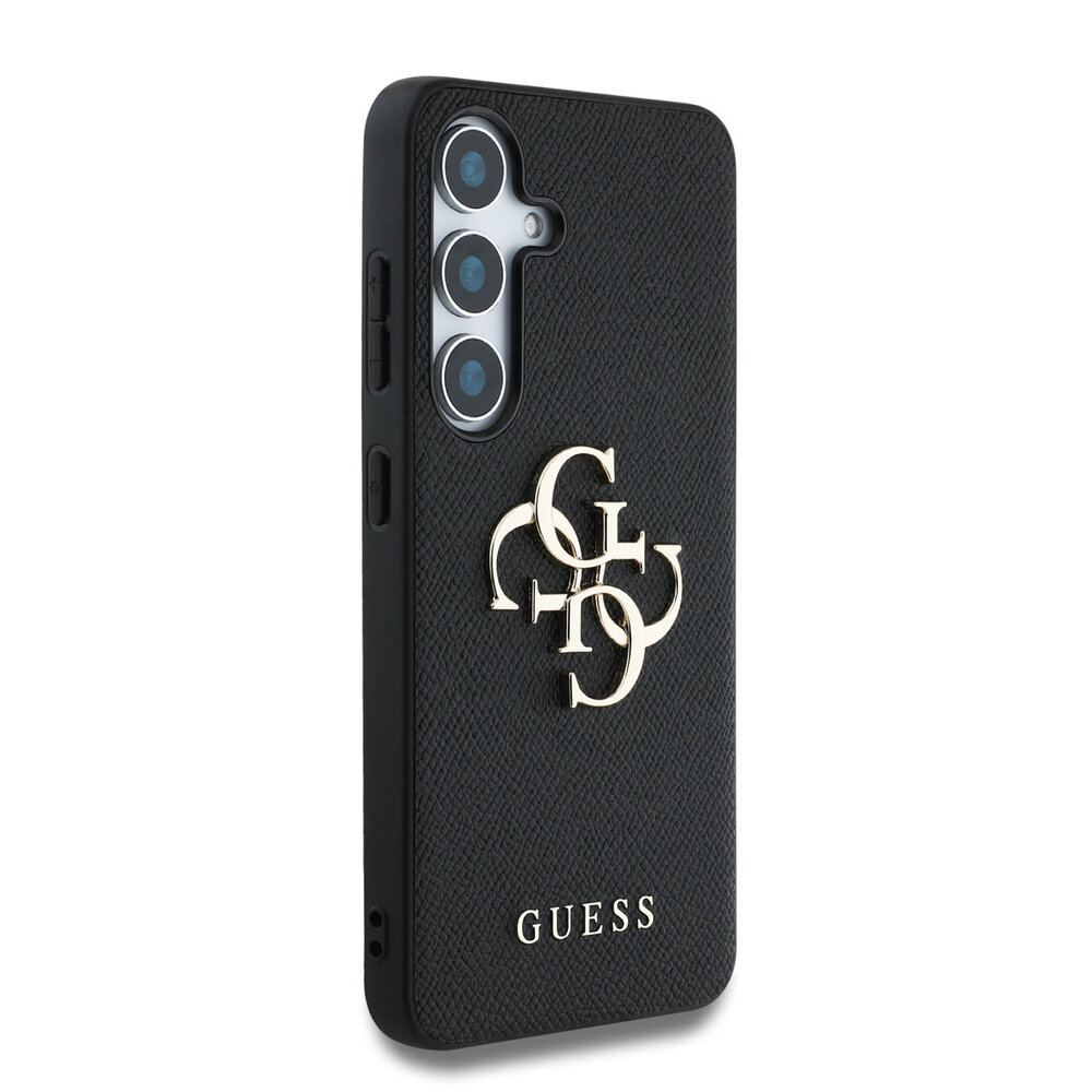 Guess Guess Galaxy S25 Back cover coque - Grained - Big 4G Logo - Noir Guess Guess Galaxy S25 Back cover coque - Grained - Big 4G Logo - Noir