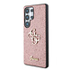 Guess Guess Galaxy S25 Ultra Back-Cover hul - Fixed Glitter - Big 4G Metal Logo - Rosa Guess Guess Galaxy S25 Ultra Back-Cover hul - Fixed Glitter - Big 4G Metal Logo - Rosa