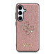 Guess Guess Galaxy S25 Backcover hoesje - Fixed Glitter - Big 4G Metal Logo - Roze Guess Guess Galaxy S25 Backcover hoesje - Fixed Glitter - Big 4G Metal Logo - Roze