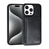 TUNIQ iPhone 15 Pro Max Backcover hoesje met afneembare Pasjeshouder - Zwart TUNIQ iPhone 15 Pro Max Backcover hoesje met afneembare Pasjeshouder - Zwart