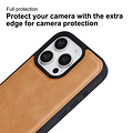 TUNIQ TUNIQ iPhone 16 Pro Back cover coque - avec porte-carte amovible - Or