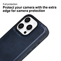 TUNIQ TUNIQ iPhone 16 Pro Backcover hoesje - met afneembare Pasjeshouder - Blauw