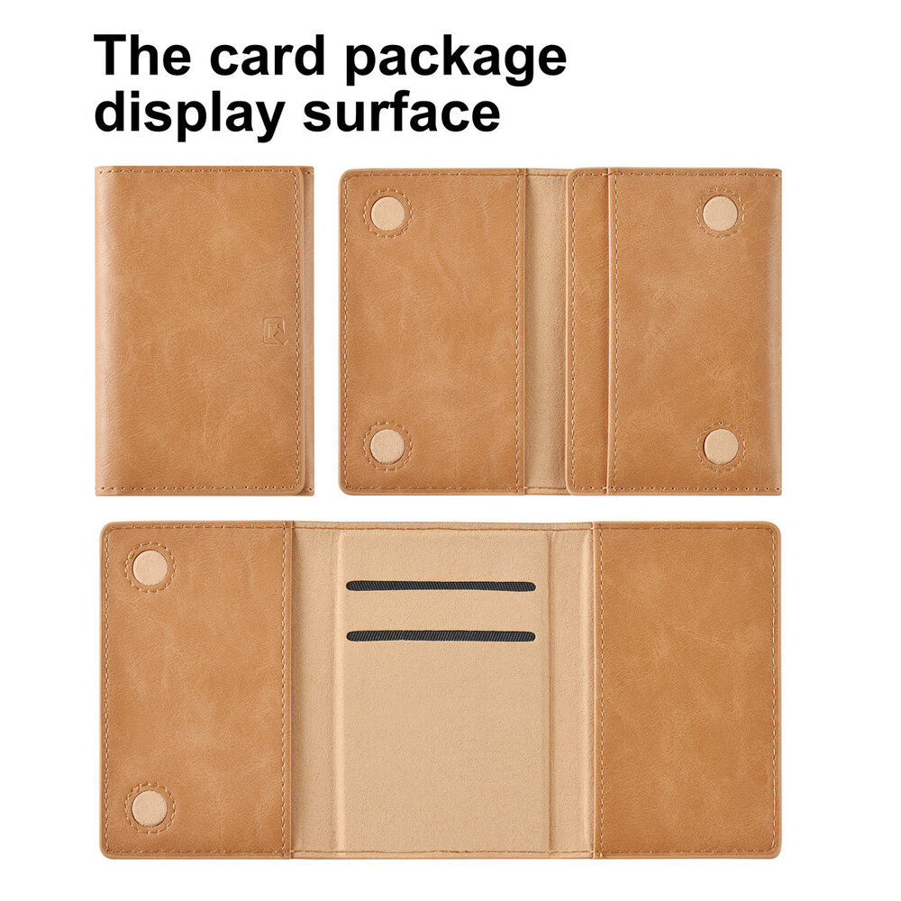 TUNIQ TUNIQ iPhone 16 Plus Back-Cover hul - mit abnehmbarem Kartenhalter - Gold TUNIQ TUNIQ iPhone 16 Plus Back-Cover hul - mit abnehmbarem Kartenhalter - Gold