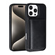 TUNIQ TUNIQ iPhone 16 Pro Max Back cover case - with removable card holder - Black TUNIQ TUNIQ iPhone 16 Pro Max Back cover case - with removable card holder - Black