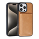 TUNIQ TUNIQ iPhone 16 Pro Max Back cover case - with removable card holder - Gold TUNIQ TUNIQ iPhone 16 Pro Max Back cover case - with removable card holder - Gold
