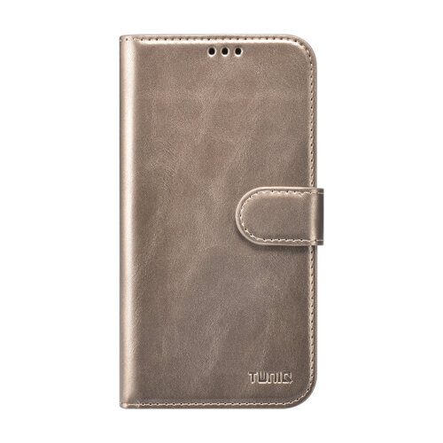 TUNIQ TUNIQ iPhone 16 Pro Book Case hoesje - Pasjeshouder voor 3 pasjes - met afneembaar magnetisch hoesje - Goud