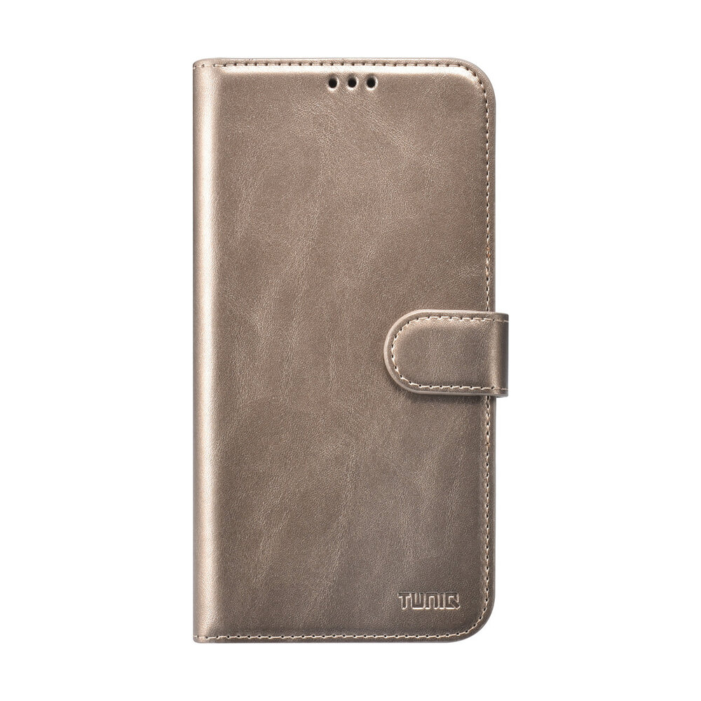 TUNIQ TUNIQ iPhone 16 Pro Max Book-Case hul - Kartenhalter für 3 Karten - mit Abnehmbarer magnetische Hülle - Gold TUNIQ TUNIQ iPhone 16 Pro Max Book-Case hul - Kartenhalter für 3 Karten - mit Abnehmbarer magnetische Hülle - Gold