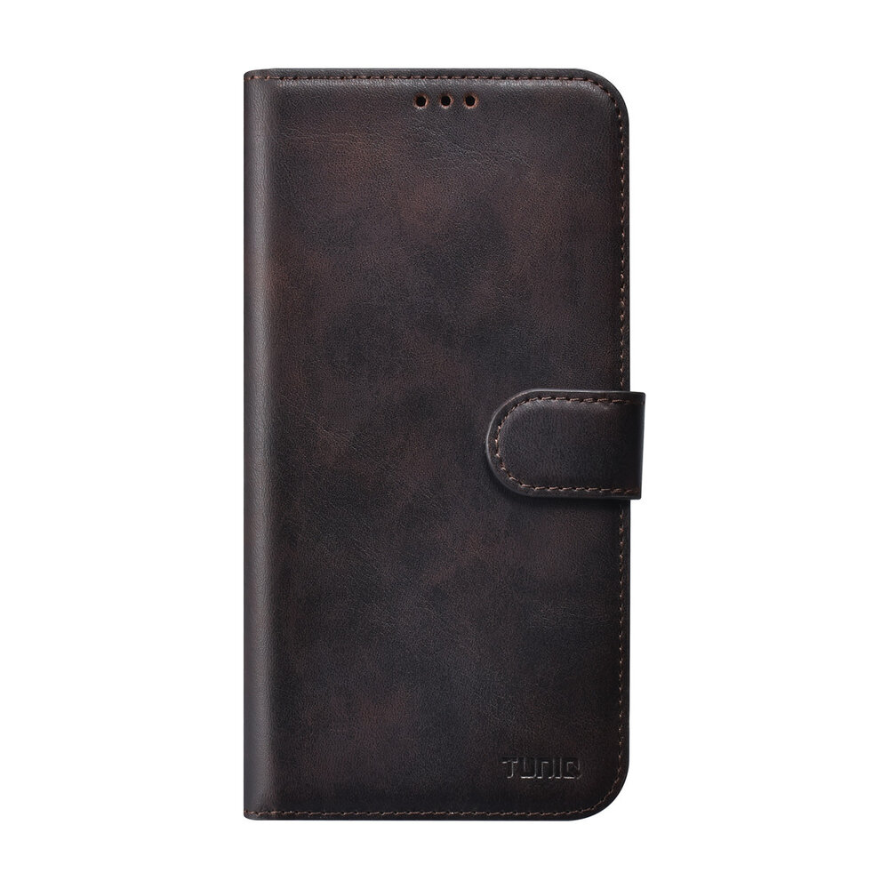 TUNIQ TUNIQ iPhone 16 Pro Max Book-Case hul - Kartenhalter für 3 Karten - mit Abnehmbarer magnetische Hülle - Braun TUNIQ TUNIQ iPhone 16 Pro Max Book-Case hul - Kartenhalter für 3 Karten - mit Abnehmbarer magnetische Hülle - Braun