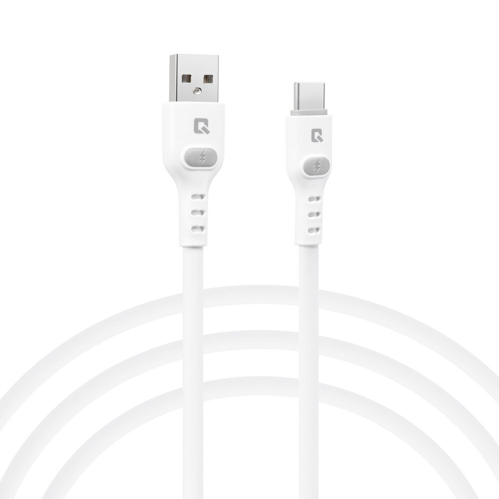 TUNIQ TUNIQ Câble de charge rapide - USB-A vers USB-C Câble 100cm - Blanc TUNIQ TUNIQ Câble de charge rapide - USB-A vers USB-C Câble 100cm - Blanc