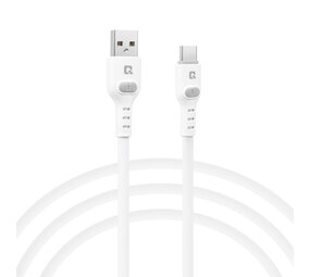 TUNIQ TUNIQ Câble de charge rapide - USB-A vers USB-C Câble 100cm - Blanc TUNIQ TUNIQ Câble de charge rapide - USB-A vers USB-C Câble 100cm - Blanc