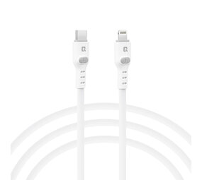 TUNIQ TUNIQ Câble de charge rapide - USB-C vers Lightning Câble 100cm - Blanc TUNIQ TUNIQ Câble de charge rapide - USB-C vers Lightning Câble 100cm - Blanc