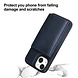 TUNIQ TUNIQ iPhone 15 Backcover hoesje - met afneembare Pasjeshouder - Blauw TUNIQ TUNIQ iPhone 15 Backcover hoesje - met afneembare Pasjeshouder - Blauw