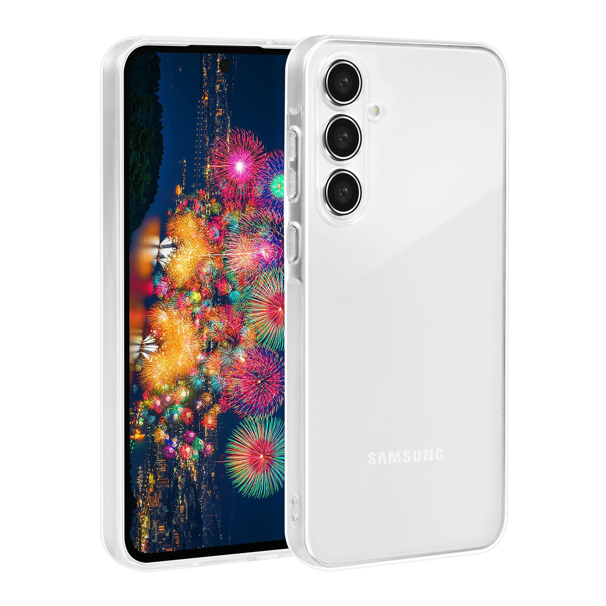 TUNIQ TUNIQ Galaxy A55 Backcover hoesje - Transparant