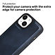 TUNIQ TUNIQ iPhone 15 Back cover case - with removable card holder - Blue TUNIQ TUNIQ iPhone 15 Back cover case - with removable card holder - Blue