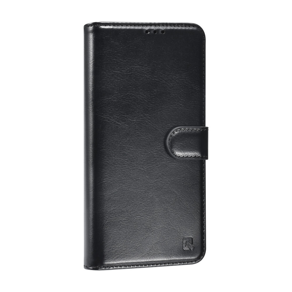 TUNIQ TUNIQ Galaxy S24 FE Book type housse - Porte-cartes pour 3 cartes - Fermeture magnétique - Cintre - Noir TUNIQ TUNIQ Galaxy S24 FE Book type housse - Porte-cartes pour 3 cartes - Fermeture magnétique - Cintre - Noir