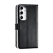 TUNIQ TUNIQ Galaxy S24 FE Book type case - Card holder for 3 cards - Magnetic closure - Hanger - Black TUNIQ TUNIQ Galaxy S24 FE Book type case - Card holder for 3 cards - Magnetic closure - Hanger - Black
