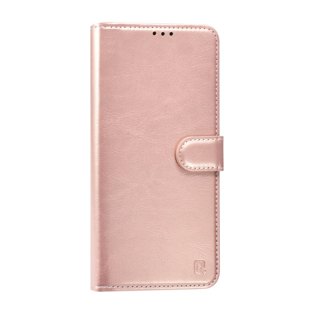 TUNIQ TUNIQ Galaxy A36 Book-Case hul - Kartenhalter für 3 Karten - Magnetverschluss - Aufhänger - Rose Gold TUNIQ TUNIQ Galaxy A36 Book-Case hul - Kartenhalter für 3 Karten - Magnetverschluss - Aufhänger - Rose Gold