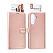 TUNIQ TUNIQ Galaxy A56 Book Case hoesje - Pasjeshouder voor 3 pasjes - Magneetsluiting - Hanger - Rose Gold TUNIQ TUNIQ Galaxy A56 Book Case hoesje - Pasjeshouder voor 3 pasjes - Magneetsluiting - Hanger - Rose Gold