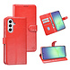 TUNIQ TUNIQ Galaxy A56 Book Case hoesje - Pasjeshouder voor 3 pasjes - Magneetsluiting - Hanger - Rood TUNIQ TUNIQ Galaxy A56 Book Case hoesje - Pasjeshouder voor 3 pasjes - Magneetsluiting - Hanger - Rood