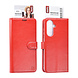 TUNIQ TUNIQ Galaxy A56 Book Case hoesje - Pasjeshouder voor 3 pasjes - Magneetsluiting - Hanger - Rood TUNIQ TUNIQ Galaxy A56 Book Case hoesje - Pasjeshouder voor 3 pasjes - Magneetsluiting - Hanger - Rood