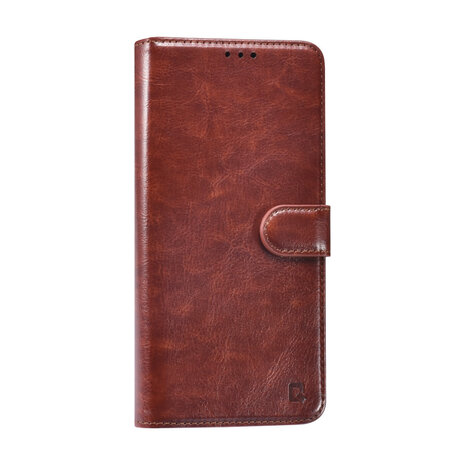 TUNIQ TUNIQ Galaxy A56 Book type case - Card holder for 3 cards - Magnetic closure - Hanger - Brown TUNIQ TUNIQ Galaxy A56 Book type case - Card holder for 3 cards - Magnetic closure - Hanger - Brown