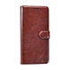 TUNIQ TUNIQ Galaxy A56 Book Case hoesje - Pasjeshouder voor 3 pasjes - Magneetsluiting - Hanger - Bruin TUNIQ TUNIQ Galaxy A56 Book Case hoesje - Pasjeshouder voor 3 pasjes - Magneetsluiting - Hanger - Bruin