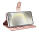 TUNIQ TUNIQ Galaxy S25 Book Case hoesje - Pasjeshouder voor 3 pasjes - Magneetsluiting - Hanger - Rose Gold TUNIQ TUNIQ Galaxy S25 Book Case hoesje - Pasjeshouder voor 3 pasjes - Magneetsluiting - Hanger - Rose Gold