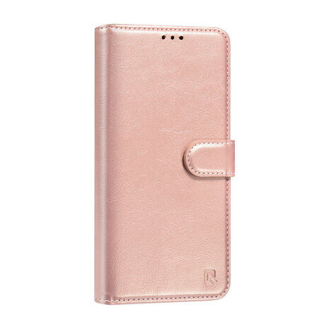 TUNIQ TUNIQ Galaxy S25 Plus Book type housse - Porte-cartes pour 3 cartes - Fermeture magnétique - Cintre - Rose Gold TUNIQ TUNIQ Galaxy S25 Plus Book type housse - Porte-cartes pour 3 cartes - Fermeture magnétique - Cintre - Rose Gold