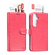 TUNIQ TUNIQ Galaxy S25 Plus Book Case hoesje - Felroze - Pasjeshouder voor 3 pasjes - Magneetsluiting - Hanger TUNIQ TUNIQ Galaxy S25 Plus Book Case hoesje - Felroze - Pasjeshouder voor 3 pasjes - Magneetsluiting - Hanger