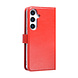TUNIQ TUNIQ Galaxy S25 Plus Book Case hoesje - Rood - Pasjeshouder voor 3 pasjes - Magneetsluiting - Hanger TUNIQ TUNIQ Galaxy S25 Plus Book Case hoesje - Rood - Pasjeshouder voor 3 pasjes - Magneetsluiting - Hanger