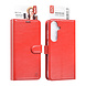 TUNIQ TUNIQ Galaxy S25 Plus Book Case hoesje - Rood - Pasjeshouder voor 3 pasjes - Magneetsluiting - Hanger TUNIQ TUNIQ Galaxy S25 Plus Book Case hoesje - Rood - Pasjeshouder voor 3 pasjes - Magneetsluiting - Hanger