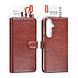 TUNIQ TUNIQ Galaxy S25 Plus Book Case hoesje - Bruin - Pasjeshouder voor 3 pasjes - Magneetsluiting - Hanger TUNIQ TUNIQ Galaxy S25 Plus Book Case hoesje - Bruin - Pasjeshouder voor 3 pasjes - Magneetsluiting - Hanger