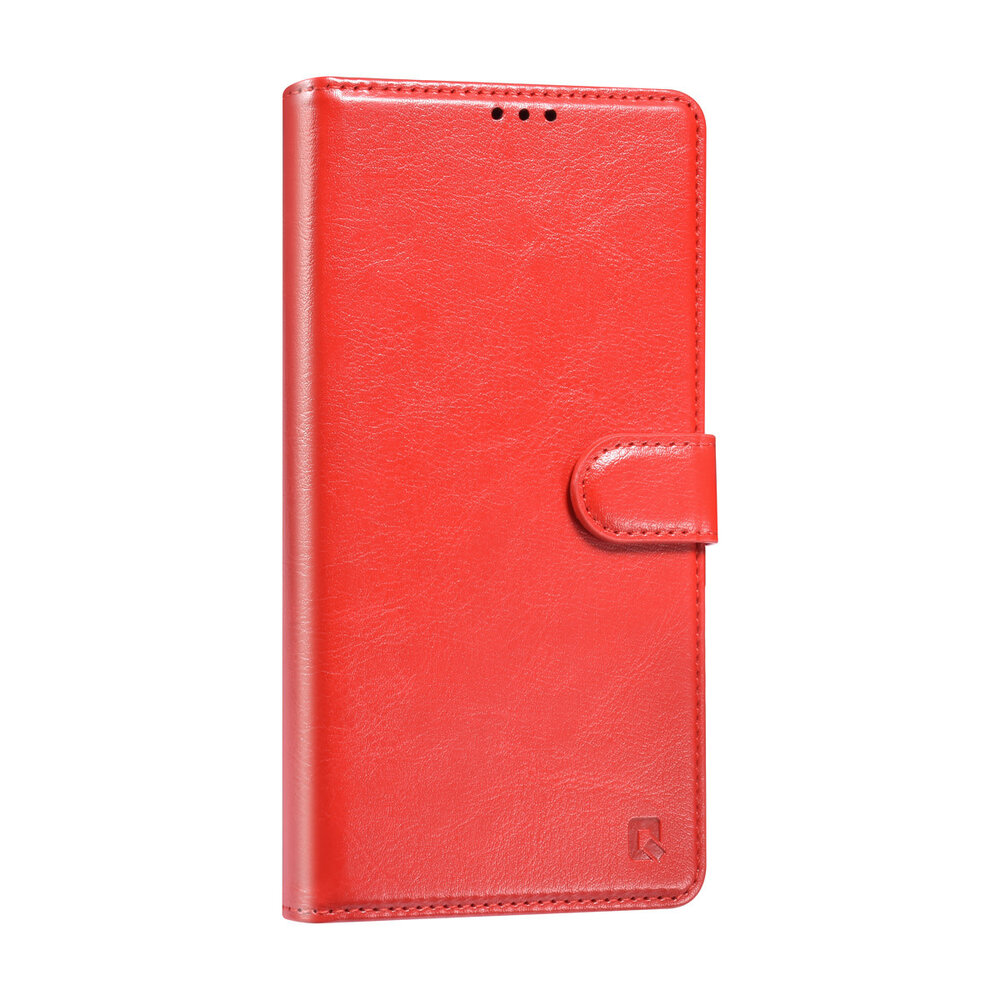 TUNIQ TUNIQ Galaxy S25 Ultra Book-Case hul - Kartenhalter für 3 Karten - Magnetverschluss - Aufhänger - Rot TUNIQ TUNIQ Galaxy S25 Ultra Book-Case hul - Kartenhalter für 3 Karten - Magnetverschluss - Aufhänger - Rot