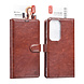 TUNIQ TUNIQ Galaxy S25 Ultra Book type housse - Porte-cartes pour 3 cartes - Fermeture magnétique - Cintre - Marron TUNIQ TUNIQ Galaxy S25 Ultra Book type housse - Porte-cartes pour 3 cartes - Fermeture magnétique - Cintre - Marron