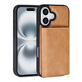 TUNIQ TUNIQ iPhone 16 Back cover case - with removable card holder - Gold