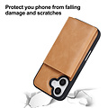 TUNIQ TUNIQ iPhone 16 Back cover case - with removable card holder - Gold