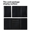 TUNIQ TUNIQ iPhone 16 Pro Back cover case - with removable card holder - Black