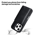 TUNIQ TUNIQ iPhone 16 Pro Back cover case - with removable card holder - Black